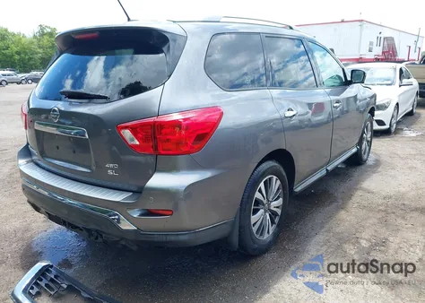 2017 Nissan Pathfinder Sl from USA, damaged, VIN 5N1DR2MM4HC637172